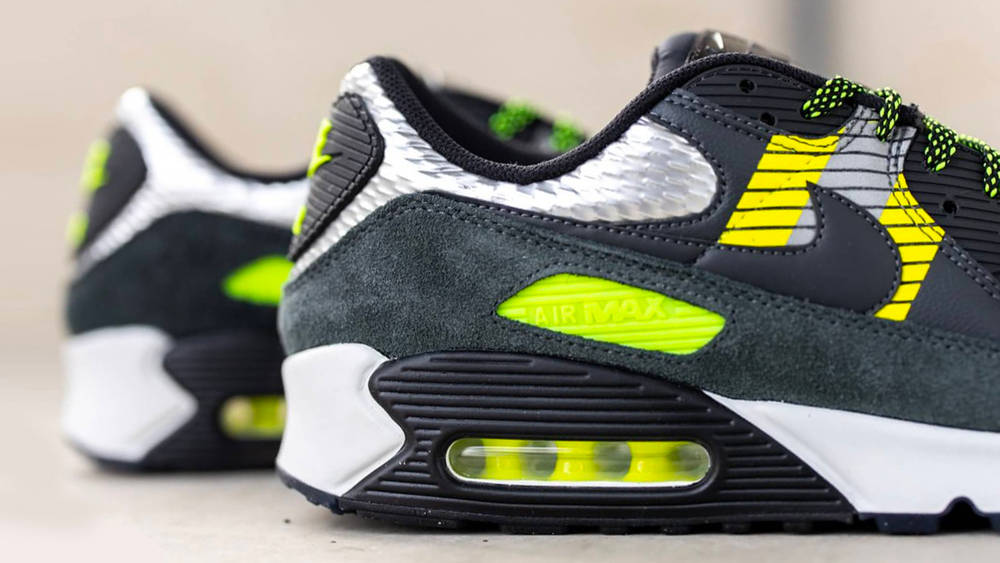 The New Nike Air Max 90 3M "Anthracite" is Already on Sale Nike Air Max 90 3M "Anthracite"