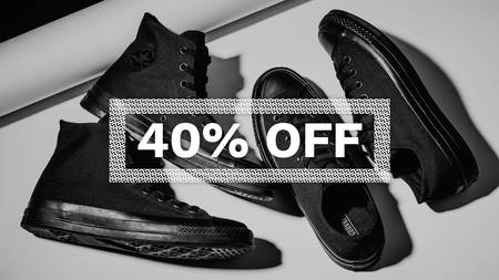 Elevate Your Winter Rotation With Converse's Whopping 40% Off Black Friday Code! Elevate Your Winter Rotation With Converse's Whopping 40% Off Black Friday Code!