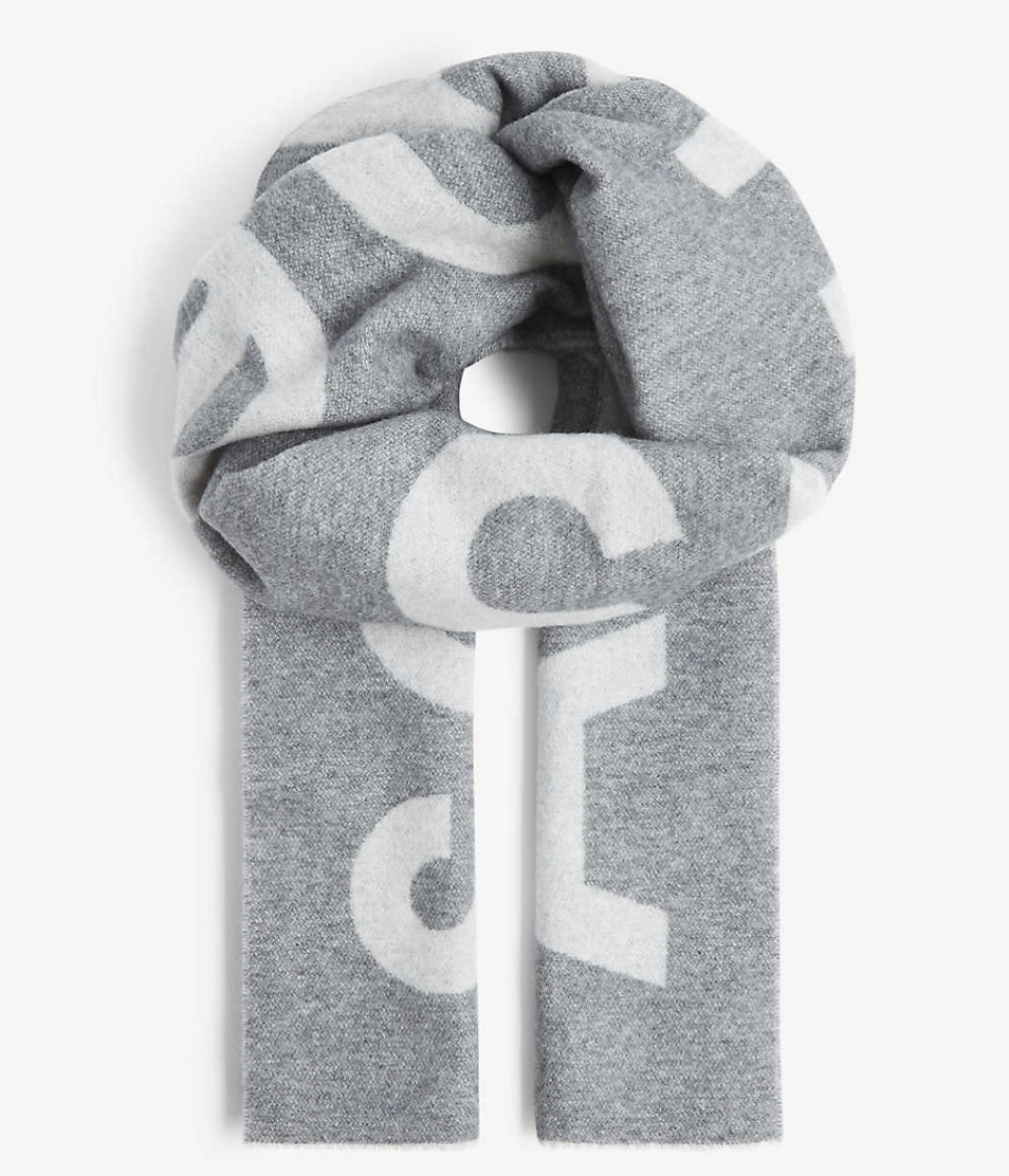 Acne Studios Wool Scarf Grey