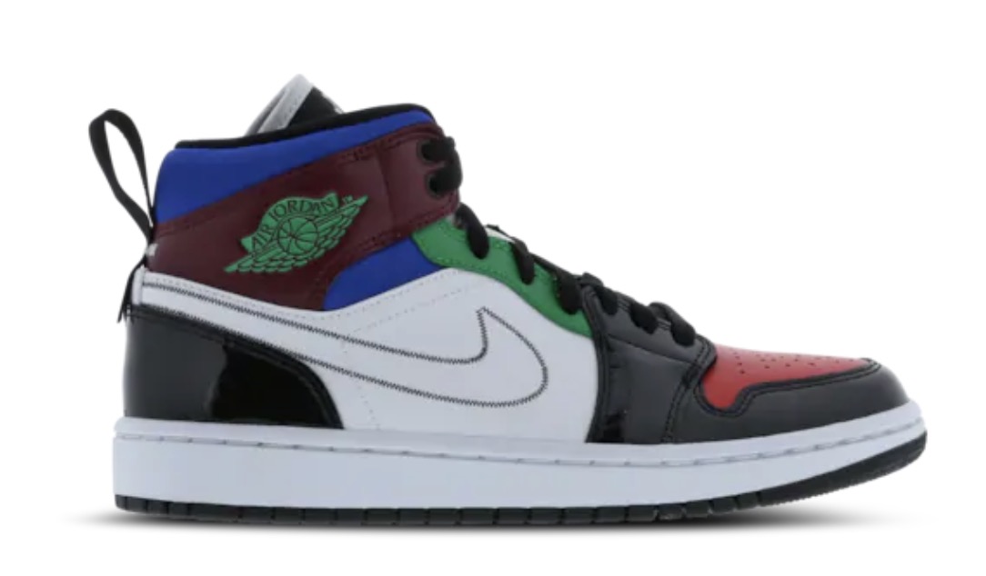 Air Jordan 1 Mid Multi Patent