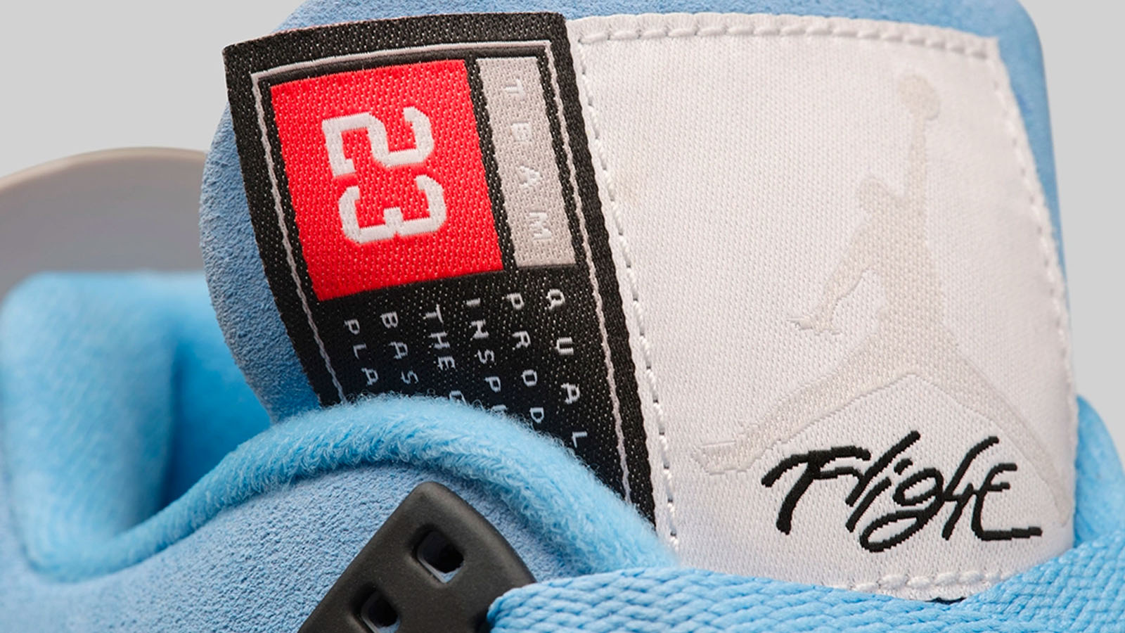 jordan 4 university blue inside