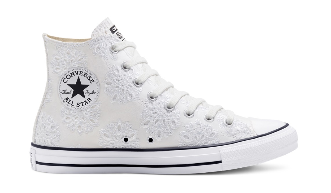 Converse Boho Mix Chuck Taylor High Top White