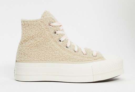 Converse Cosy Platform Beige