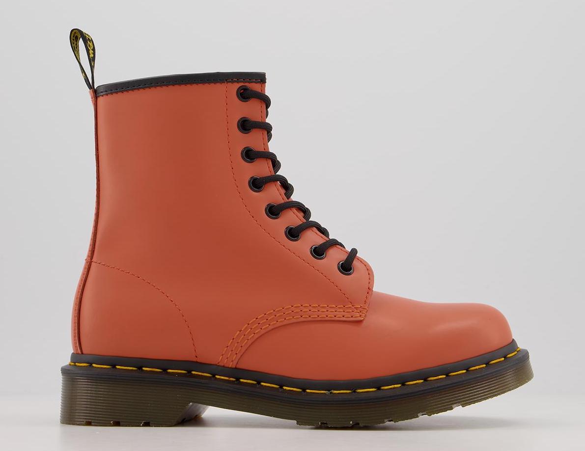 Dr Martens 8 Eyelet Orange