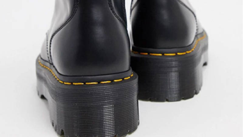 Dr Martens Jadon Platform 8 Eye Boots Black