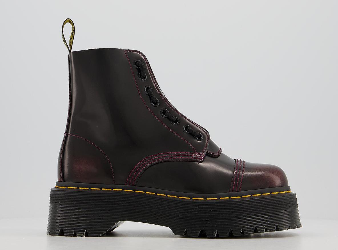 Dr Martens Sinclair Zip Cherry Red