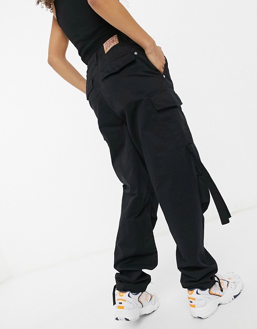 Dua Lipa x Pepe Jeans Cargo Pant Black