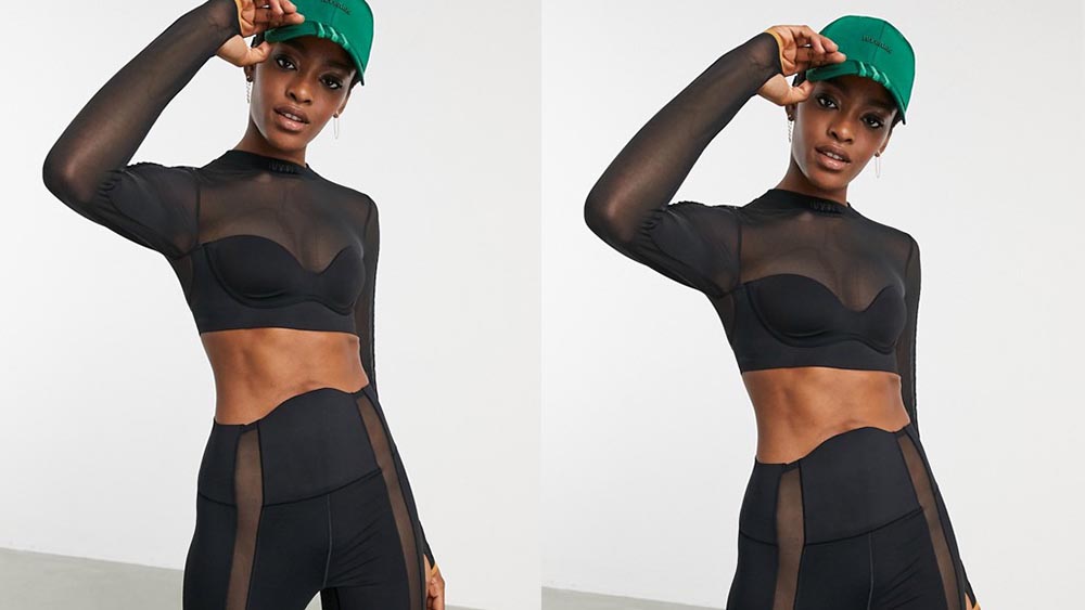 IVY PARK x adidas Mesh Top Black