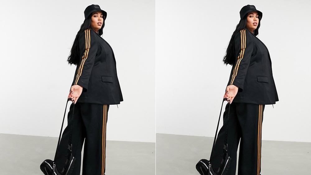 IVY PARK x adidas Wide Leg Trousers Black