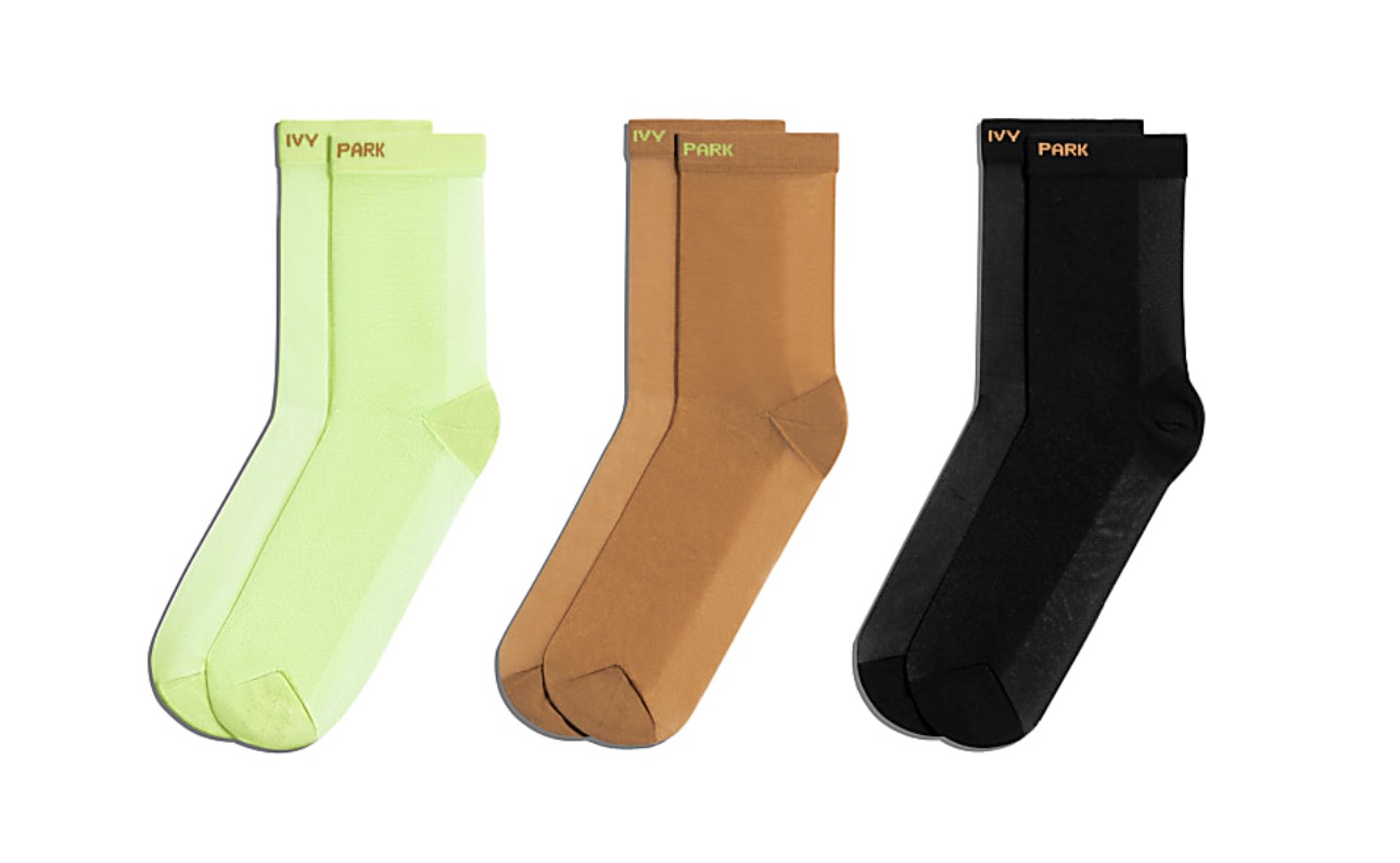 Ivy Park 3 Pack Socks