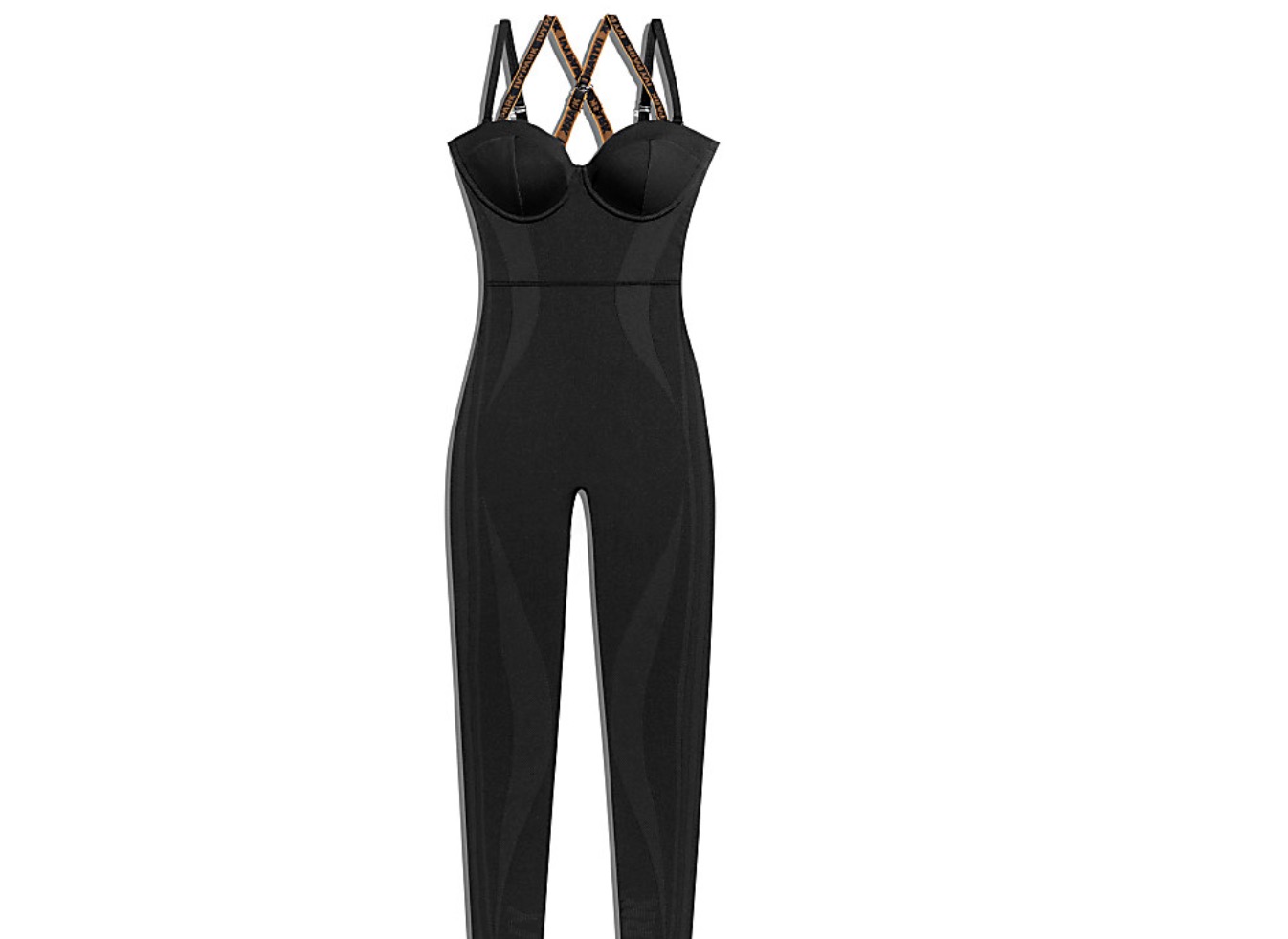 Ivy Park Knit Catsuit Black