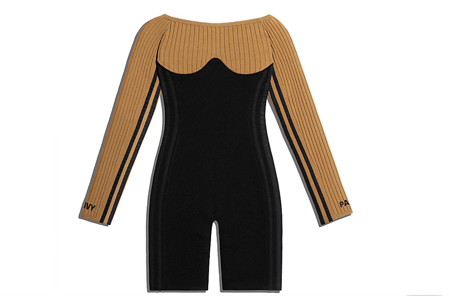 Ivy Park Long Sleeve Corset Playsuit