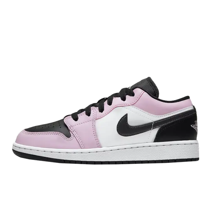 Jordan 1 best sale low pink bottom