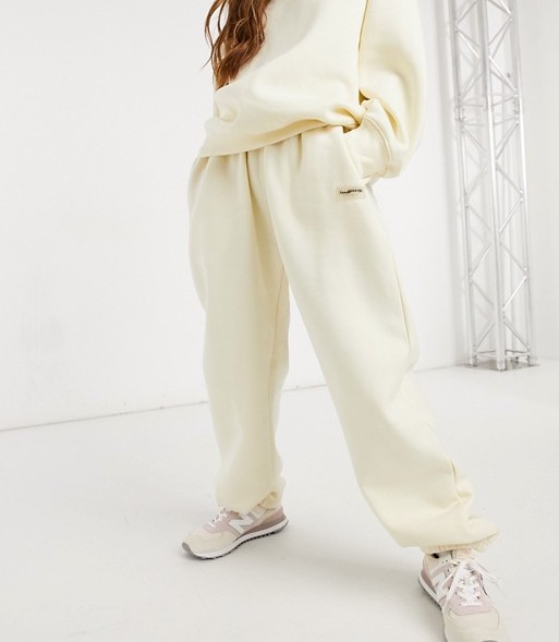 Loose Threads Joggers Cream