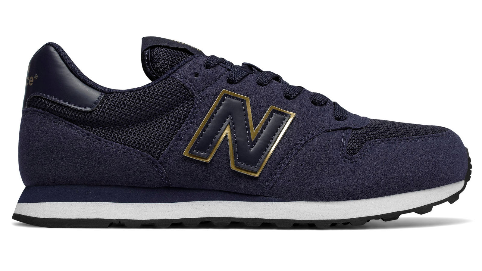 New Balance 500 classic blue gold