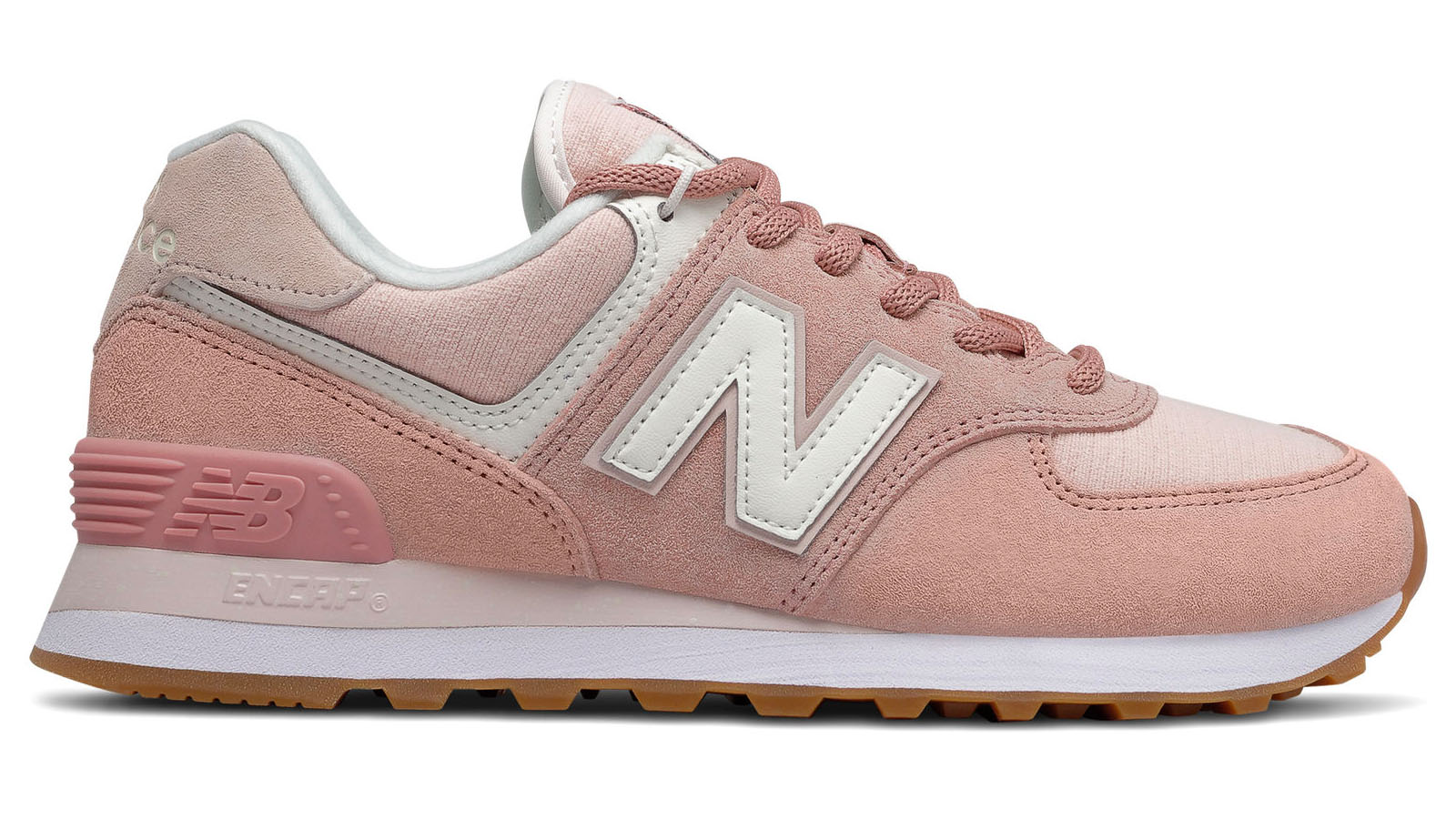 New Balance 574 coral