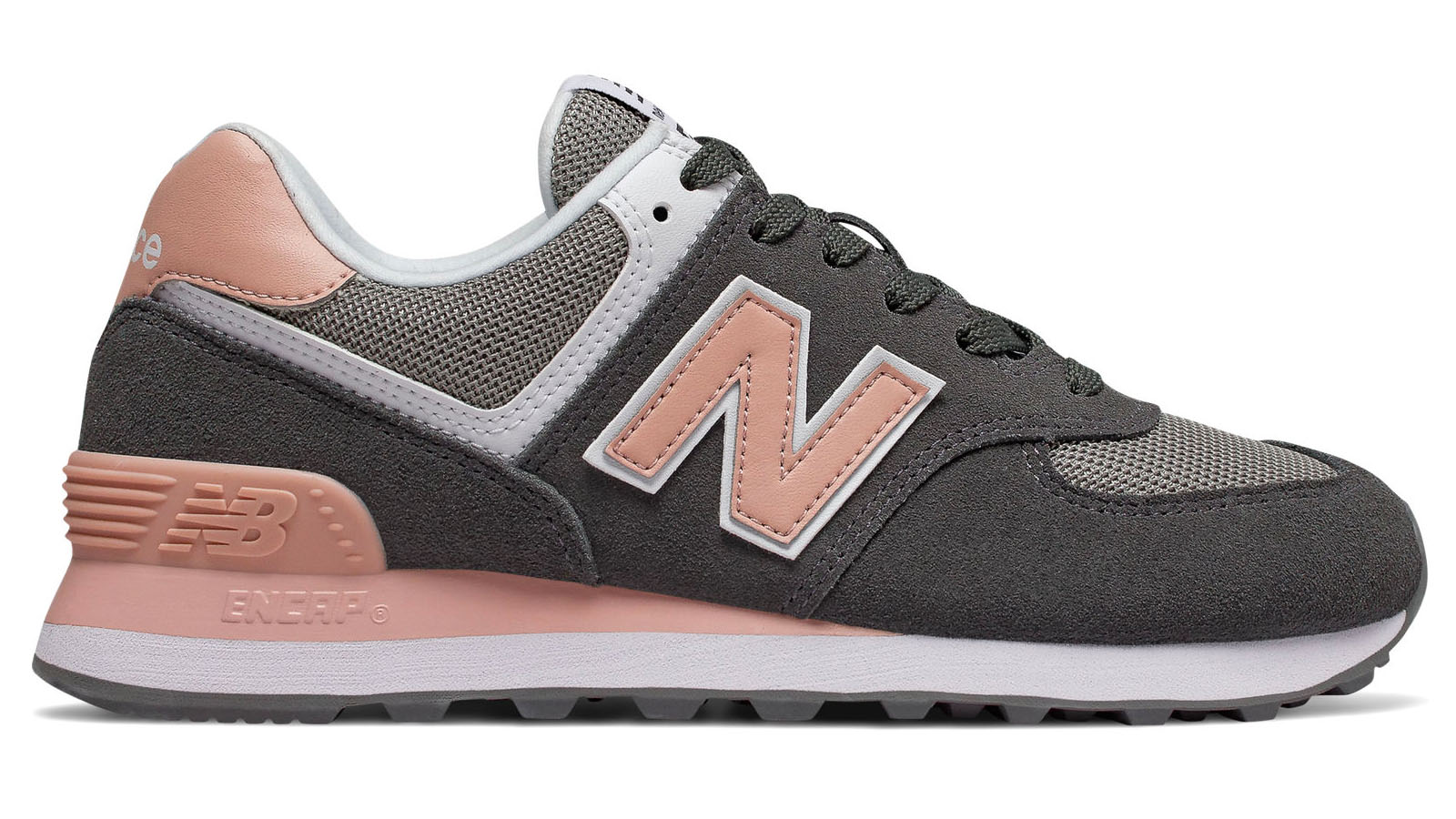 New Balance 574 grey pink