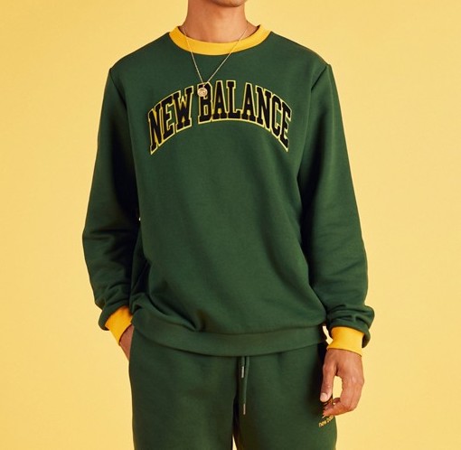 New Balance Collegiate Sweatshirt Green