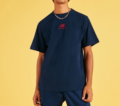 New Balance Logo T-Shirt Navy