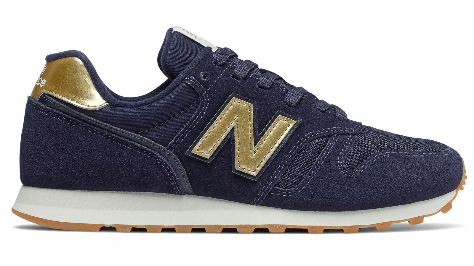 New Balance WL373 blue gold