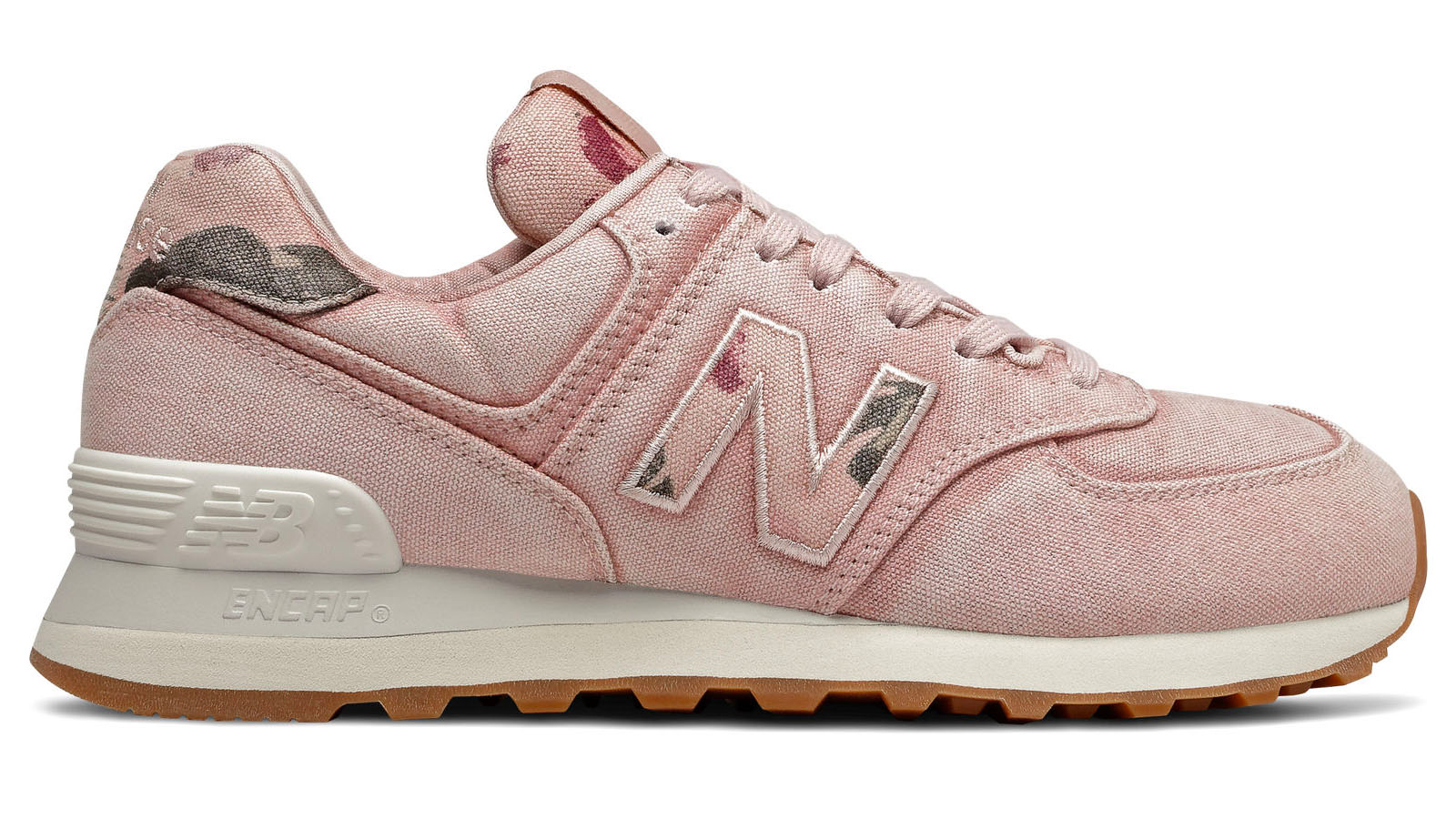 New balance 574 pink printed