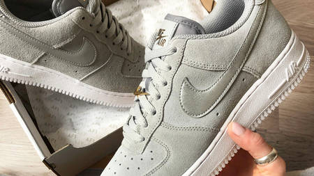 FREE GIVEAWAY! WIN This Grey Suede Nike Air Force 1