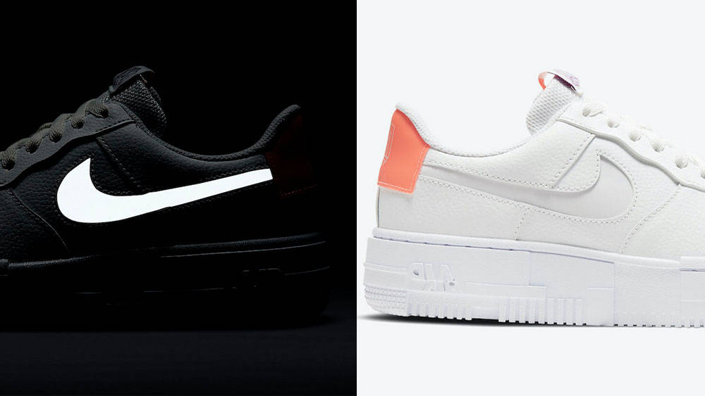 Nike AF1 Pixel White Salmon