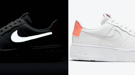 Coral Heels And Reflective Swooshes Feature On The Latest Air Force 1 Pixel Coral Heels And Reflective Swooshes Feature On The Latest Air Force 1 Pixel