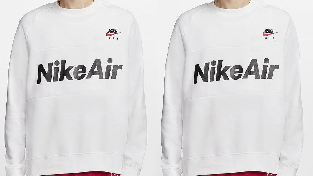 Nike Air Fleece Sweatshirt Grey