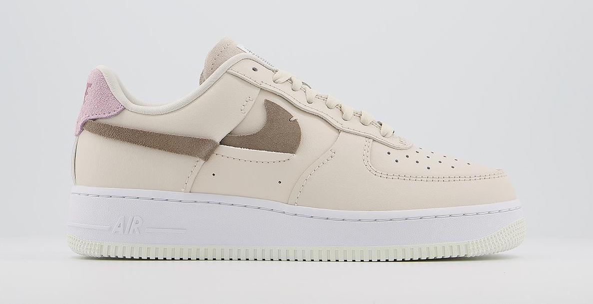 Nike Air Force 1 '07 Light Orewood Brown Pink
