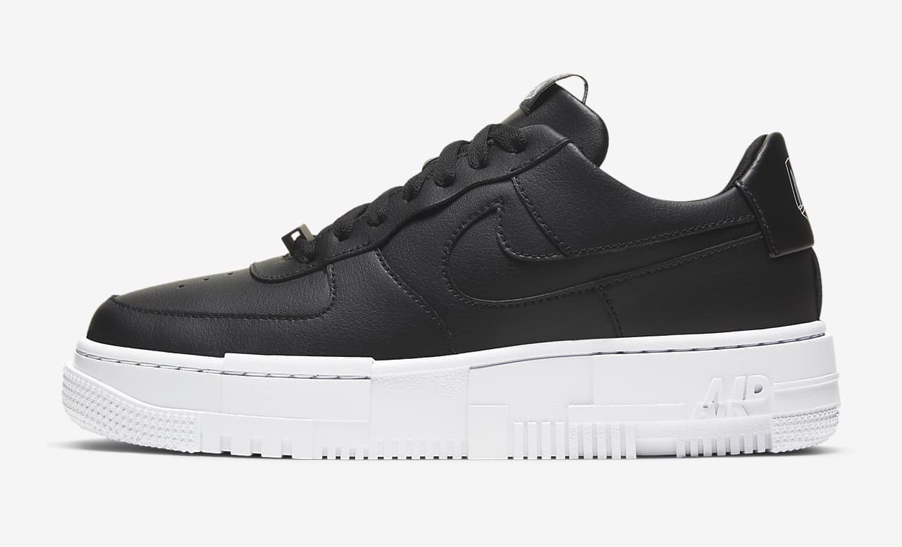 Nike Air Force 1 Pixel Black White