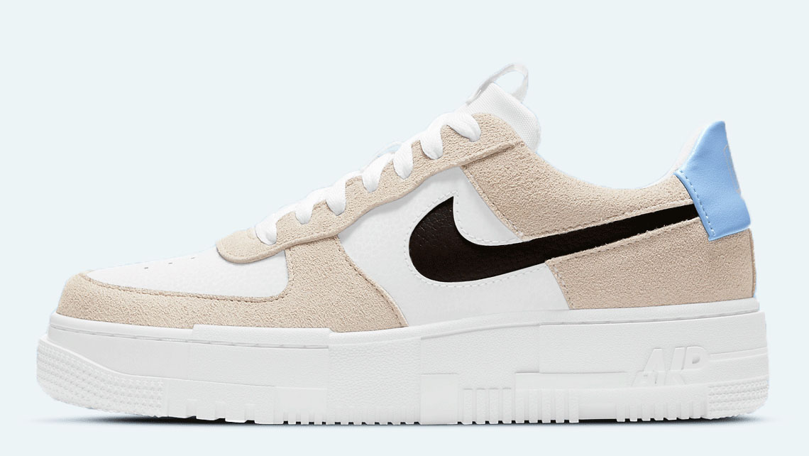 Nike Air Force 1 Pixel Cream Blue