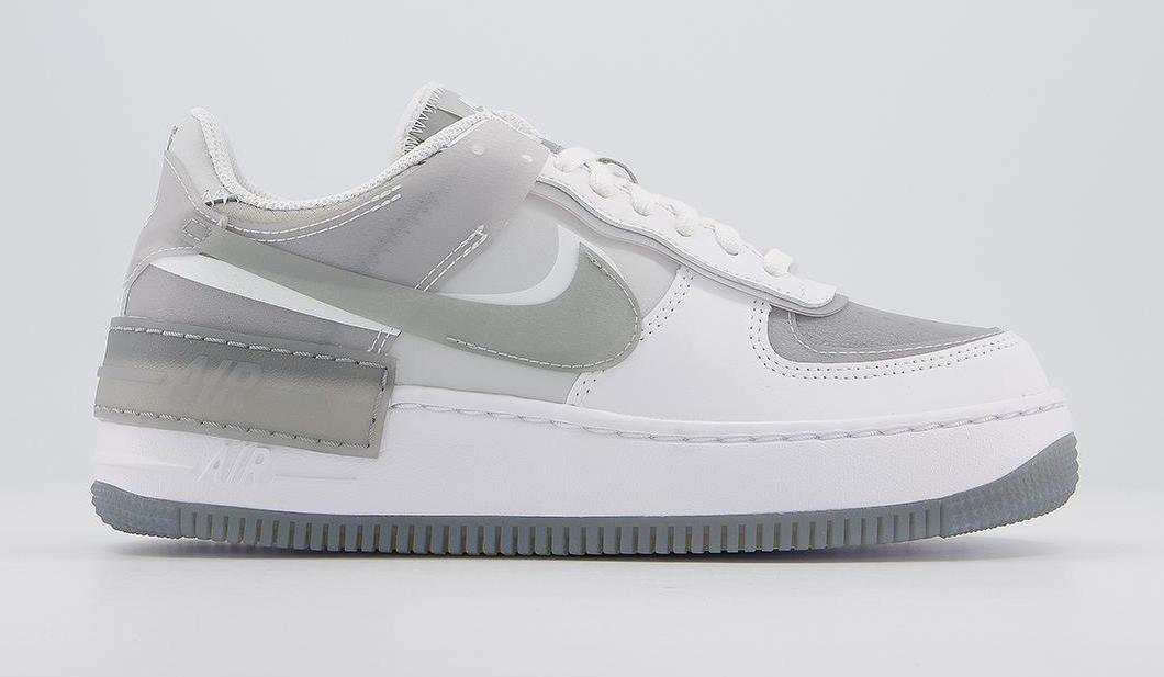 Nike Air Force 1 Shadow White Particle Grey