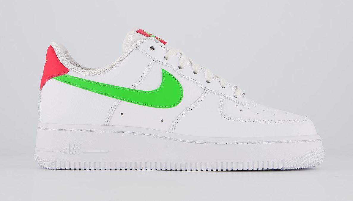 Nike Air Force 1 White Green Strike