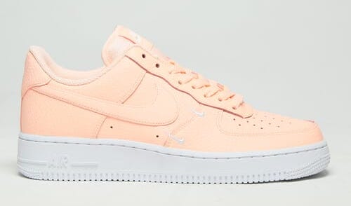 Nike Air Force 1 White Pink side