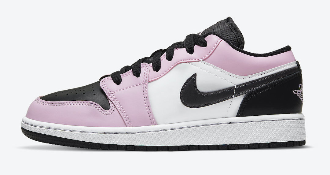 Nike Air Jordan 1 Low Light Arctic Pink Side