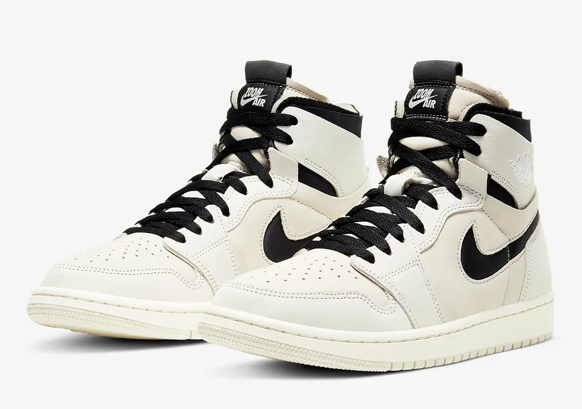 The Air Jordan 1 Zoom CMFT Looks Sleek In This 'Sail' Colourway The