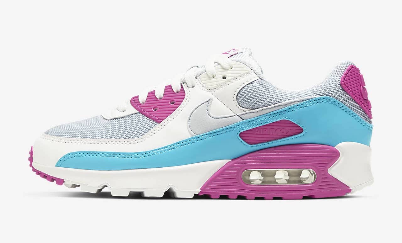 Nike Air Max 90 White Fire Pink