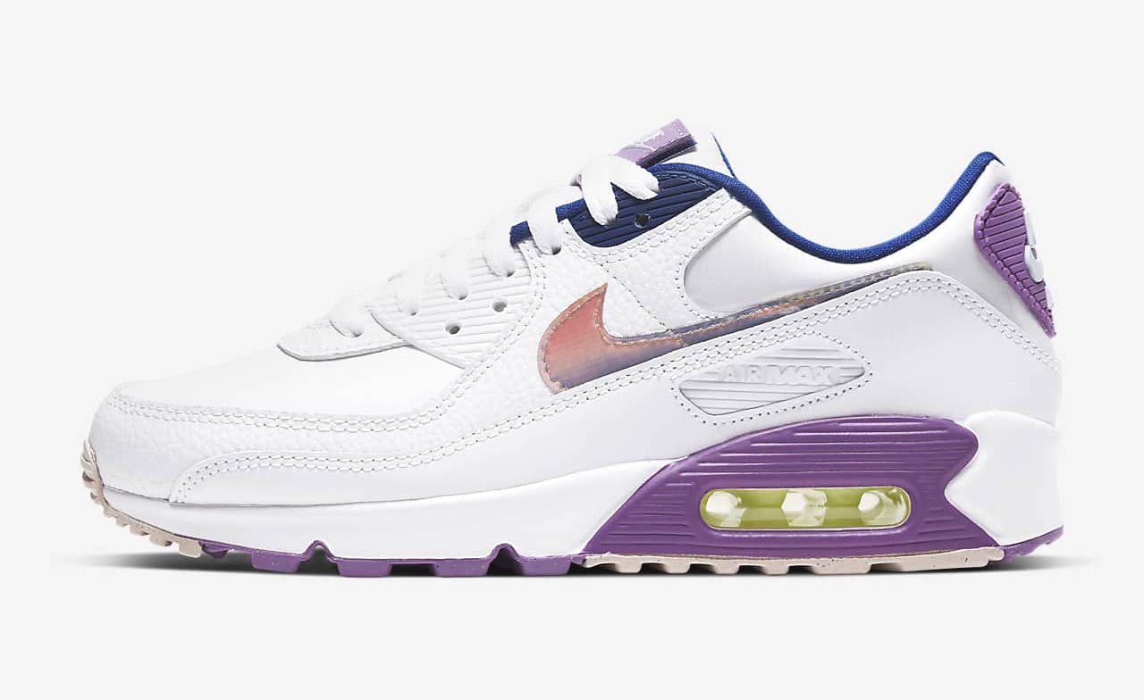 Nike Air Max 90 White Purple