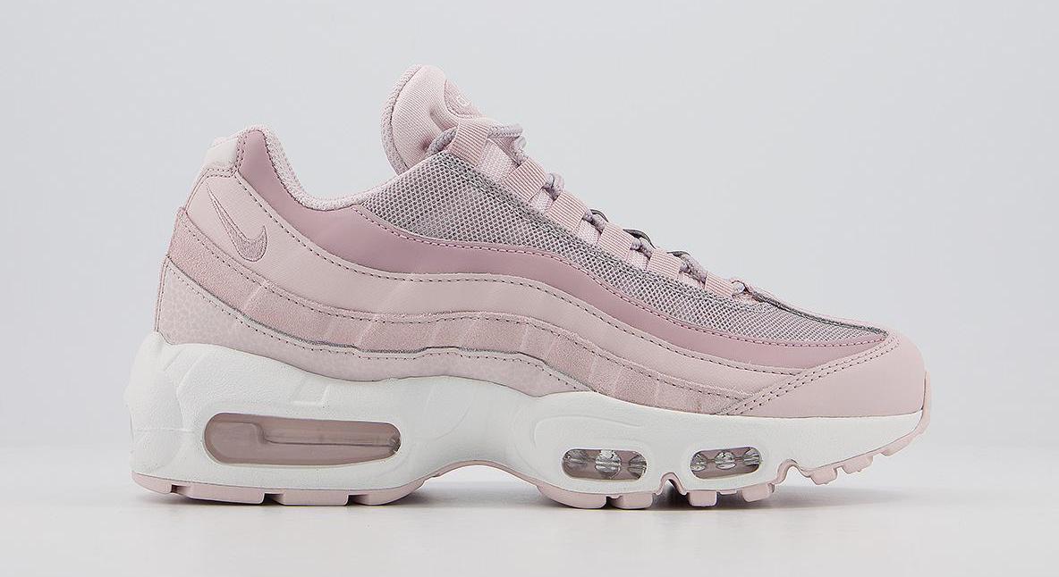 Nike Air Max 95 Barely Rose White.