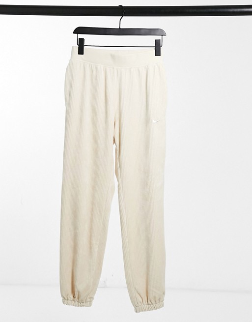 Nike Cord Sweatpants Cream