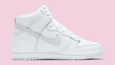 The Nike Dunk High Looks Ultra-Clean In This 'Pure Platinum' Colourway The Nike Dunk High Looks Ultra-Clean In This 'Pure Platinum' Colourway