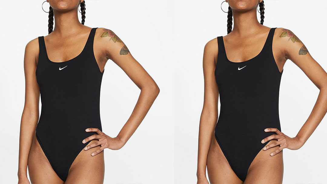 Nike Swoosh Bodysuit Black
