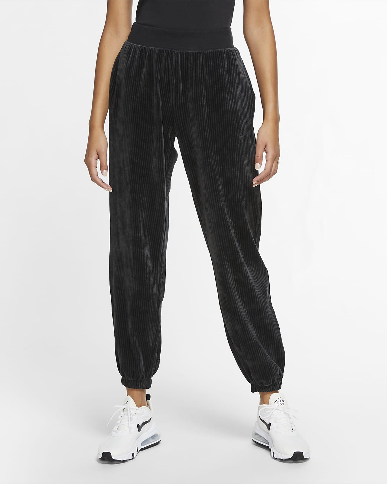 Nike Velour Sweatpants Black