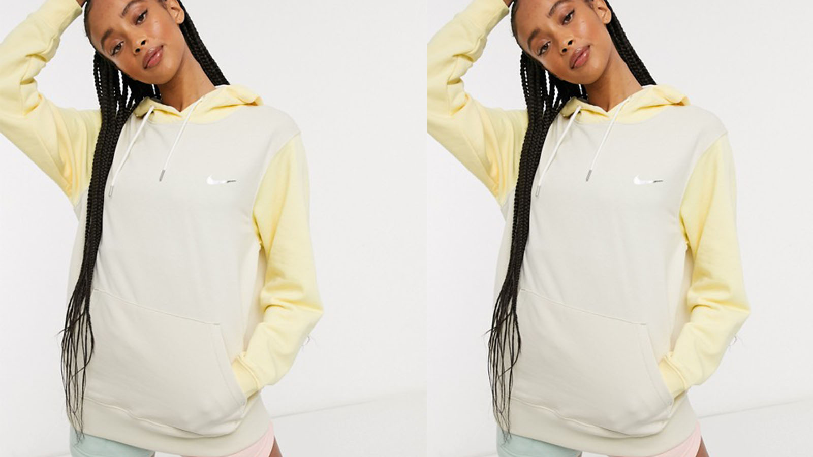 Nike yellow hoodie