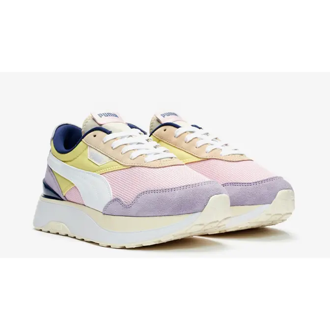 Puma Cruise Rider Pink Yellow | Where To Buy | 375072-01 | The Sole ...