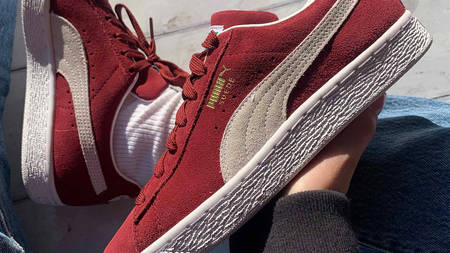 Get Set For Winter With A Festive Pair of Puma Suedes
