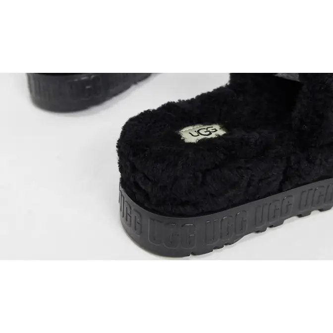 fluffita ugg black