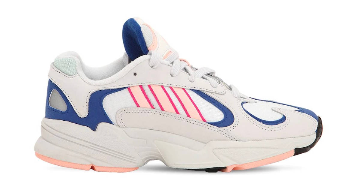 adidas yung 1 pink and blue