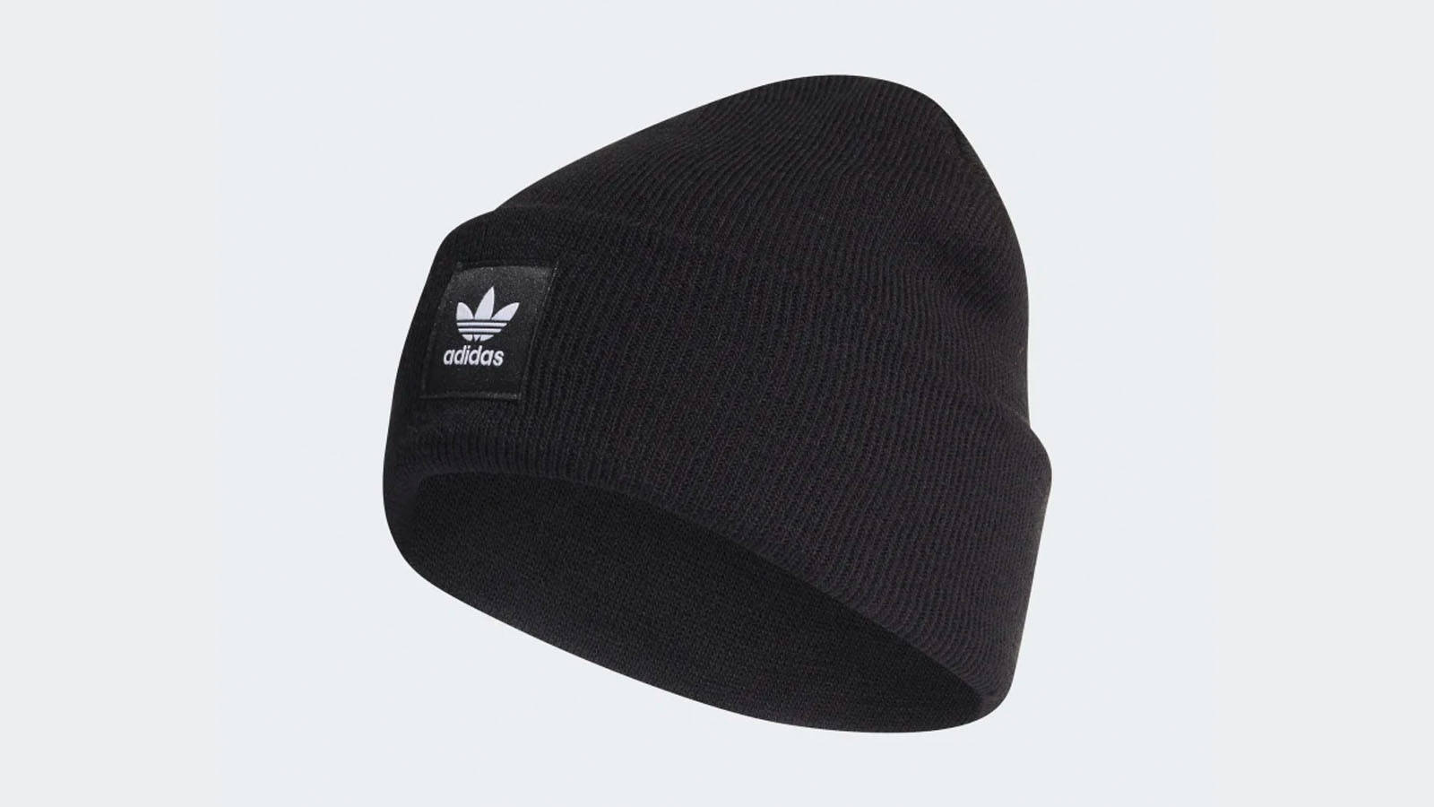 adidas black beanie hat